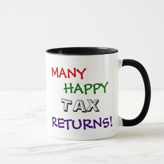 Veel Happy Tax Retourtax Mok speciale belasting (Rechts)