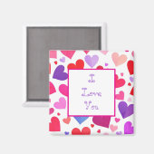 Veel hart magneet (Voorkant / Achterkant)