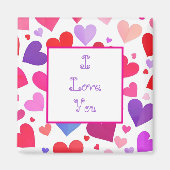 Veel hart magneet (Voorkant)