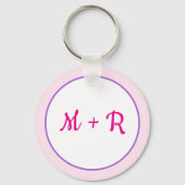 Veel hart sleutelhanger (Achterkant)