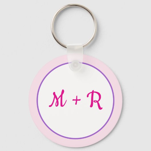 Veel hart sleutelhanger (Achterkant)