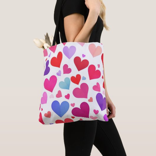Veel hart tote bag (Dichtbij)