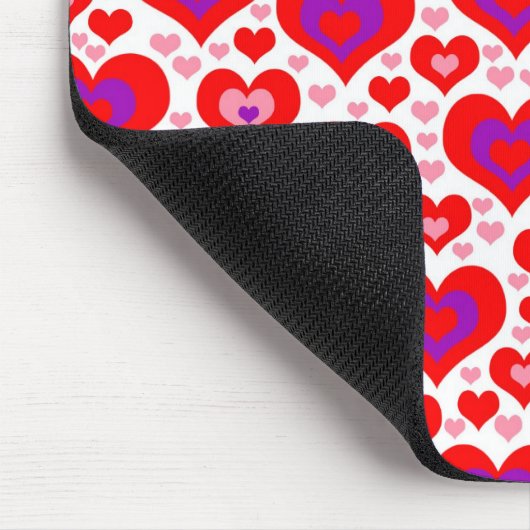 Veel harten muismat (Hoek)