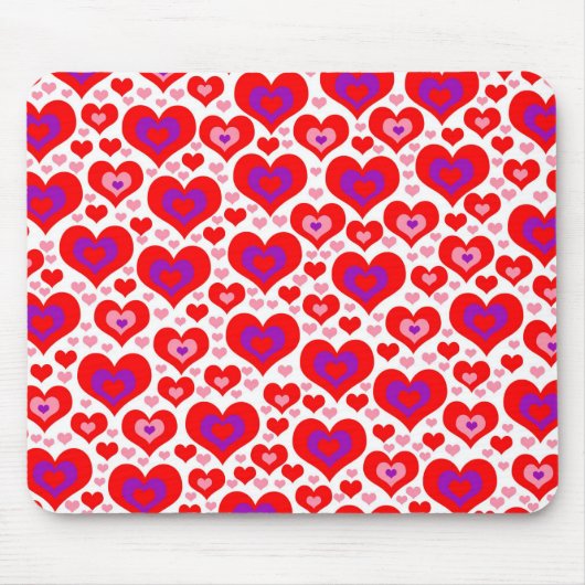 Veel harten muismat (Voorkant)