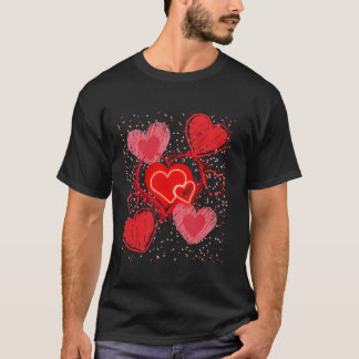VEEL HARTEN VAN LIEFDE MOEDERDAG T-SHIRT