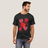 VEEL HARTEN VAN LIEFDE MOEDERDAG T-SHIRT (Voorkant volledig)