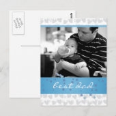 Veel harten voor beste vader ooit briefkaart (Voorkant / Achterkant)