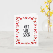 Veel harten worden snel gezond Kaart (Gele Bloem)