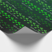 Veel harten Wrapping Paper Cadeaupapier (Hoek)