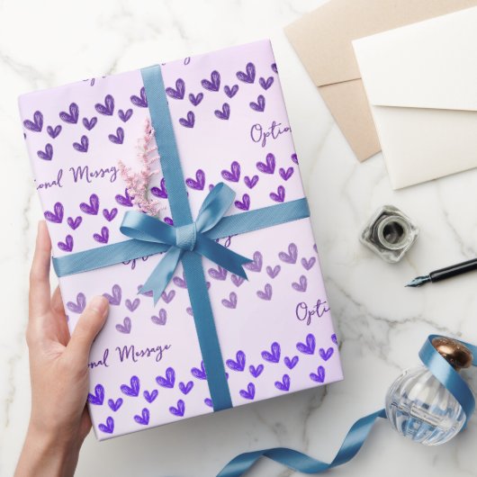 Veel harten Wrapping Paper Cadeaupapier (Geschenken)