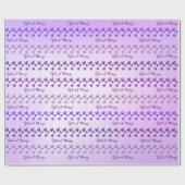 Veel harten Wrapping Paper Cadeaupapier (Vlak)