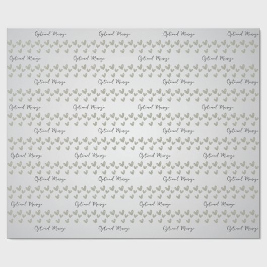 Veel harten Wrapping Paper Cadeaupapier (Vlak)