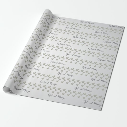 Veel harten Wrapping Paper Cadeaupapier (Uitgerold)