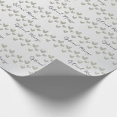 Veel harten Wrapping Paper Cadeaupapier (Hoek)