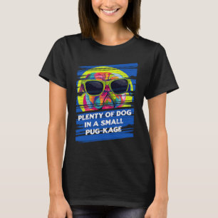 Veel Hond in een Kleine Pugkage Dierenwoordspelin T-shirt