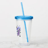 Veel honden Acrylknollen Acryl Drinkbeker (Links)