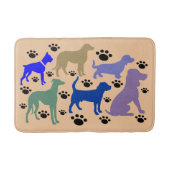 Veel honden Bath Mat (Voorkant)