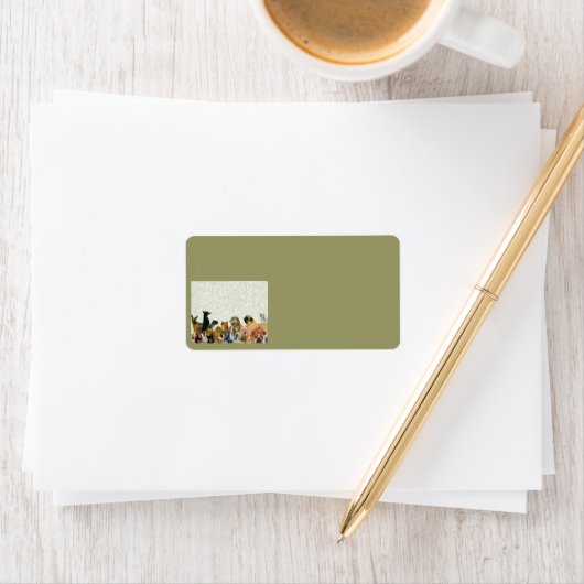 Veel Honden Collage labels (Insitu)