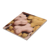 Veel honden, koekjes, Botten Tegeltje (Zijkant)
