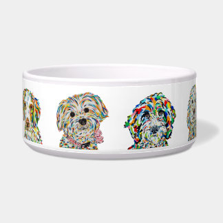 Veel Honden White Bowl Voerbakje