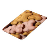 Veel hondenbrokken, biscuits, botten magneet (Linkerzijde)