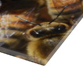 Veel honingbijen snijplank (Hoek)