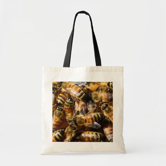 Veel honingbijen tote bag (Voorkant)