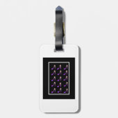 VEEL HOOGHOOGHOOGTE BAGAGELABEL (Achterkant verticaal)