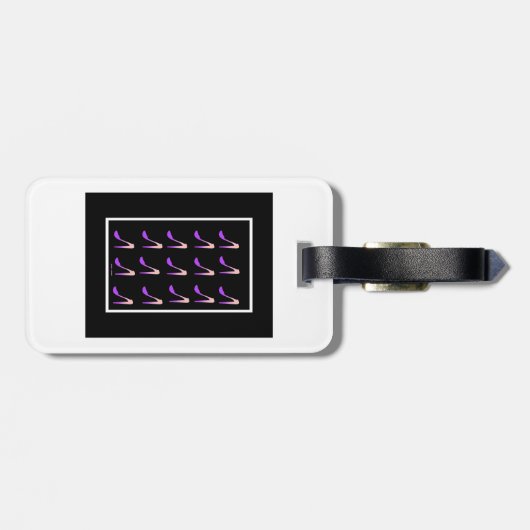 VEEL HOOGHOOGHOOGTE BAGAGELABEL (Achterkant horizontaal)