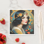 Veel  illustraties van sprookjes zijn te vinden in servet (Insitu)