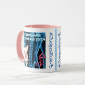 Veel juryleden hebben zowel wervelkolom als tanden mok (Voorkant links)