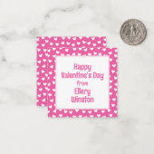 Veel Kaarten van Classroom Valentijnsdag Notitiekaartje (Voorkant / Achterkant in situ)