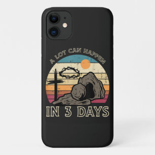 Veel kan gebeuren in 3 dagen Pasen Religieus Case-Mate iPhone Case