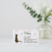 Veel katten 2 visitekaartje (Staand voorkant)