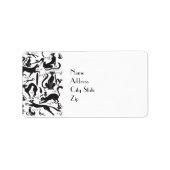 Veel katten etiket (Voorkant)