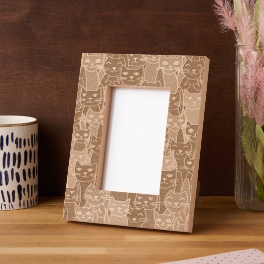 Veel katten gegraveerde lijstjes (Links)