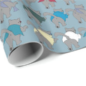 Veel katten in één gat - Papier met onmiddellijke  (Rol Hoek)