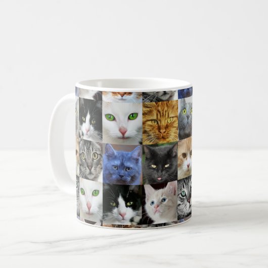 Veel Katten Kattenliefhebbers Koffie Mok (Voorkant links)