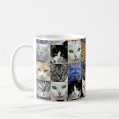 Veel Katten Kattenliefhebbers Koffie Mok (Links)