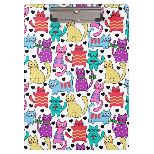 Veel katten klembord (Voorkant)