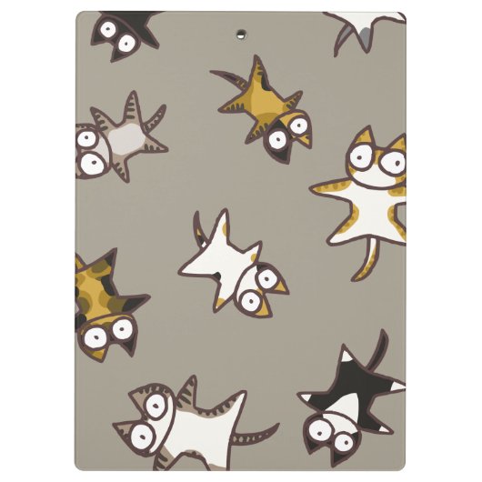 Veel katten klembord (Achterkant)