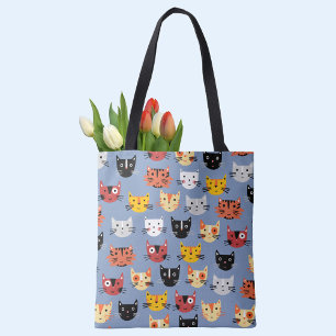 Veel katten tote bag