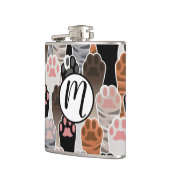 Veel kattepoten heupfles (Links)