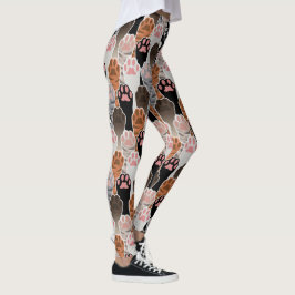 Veel kattepoten leggings