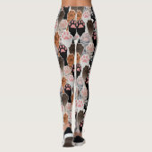 Veel kattepoten leggings (Achterkant)