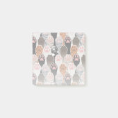 Veel kattepoten post-it® notes (Voorkant)