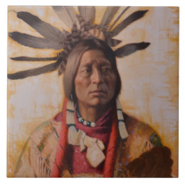 Veel keramische tapijten tegeltje