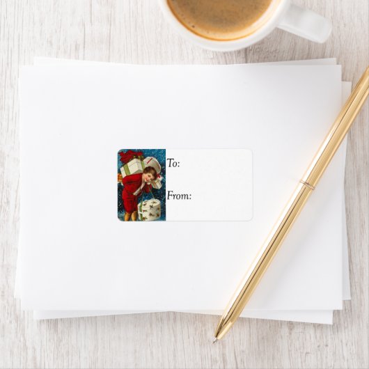 Veel kerstcadeautjes cadeau Label (Insitu)