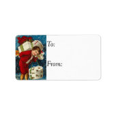 Veel kerstcadeautjes cadeau Label (Voorkant)