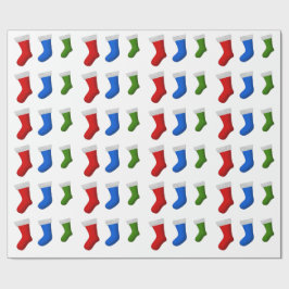 Veel kerstkaarten cadeaupapier